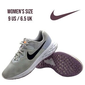 Nike Womens Revolution 6 DC3729-004 Grey Purple Running Shoes Sneakers Size 9‎